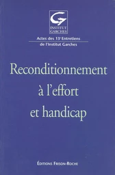 Reconditionnement à l’effort et handicap